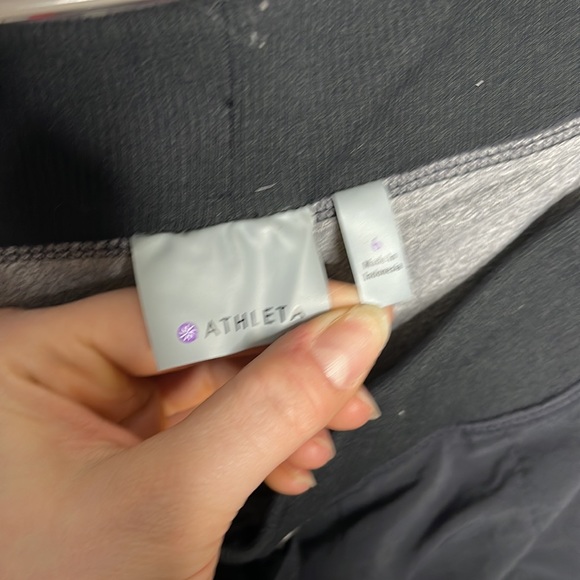 Athleta Black Joggers - Picture 4 of 5